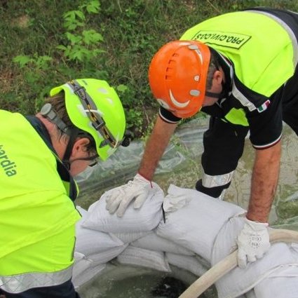 In northern Italy, Scientology Volunteer Ministers are part of the civil protection team that guards against damage from flooding in the region.