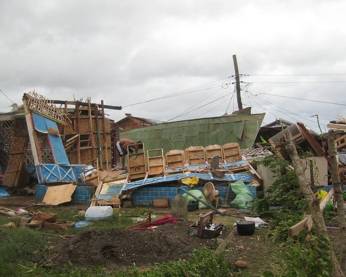 The super typhoon hit the central Philippines leaving an estimated 10,000 dead, 500,000 evacuated and 10 million affected.