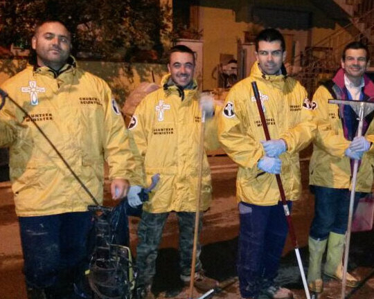 Working in coordination with local civil protection authorities and other volunteer groups, Scientology Volunteer Ministers are helping with the arduous cleanup of homes, businesses and streets that were buried in mud and rubble.