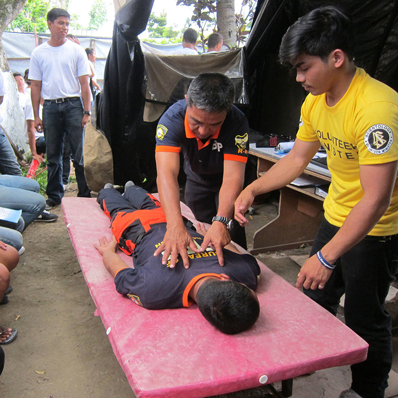 Volunteer Ministers have provided aid after six typhoons in the Philippines since July 2014.